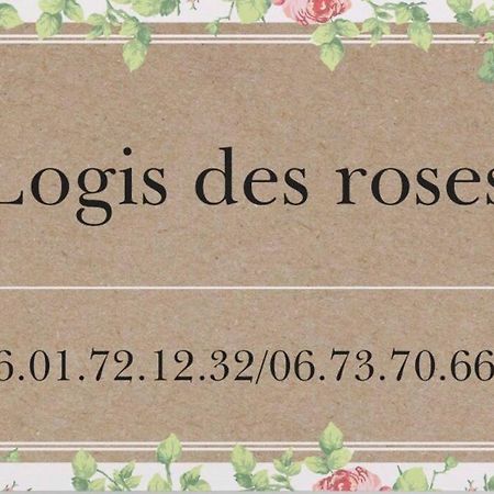 Le Logis Des Roses Vila Doué-la-Fontaine Exterior foto